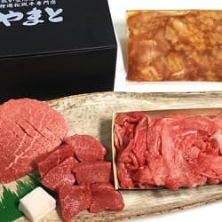 松阪牛 4種類の肉の部位
