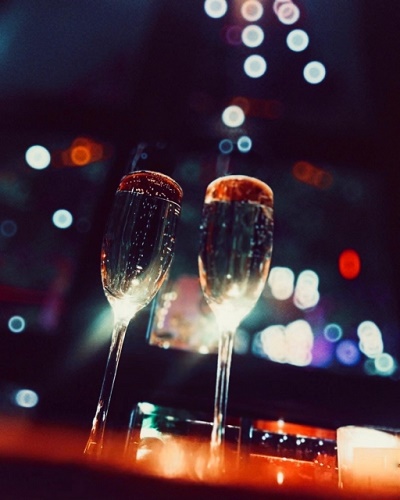 ロマンティック シャンパン
