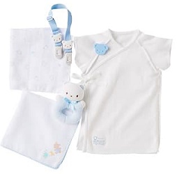 広げた肌着ギフトセット