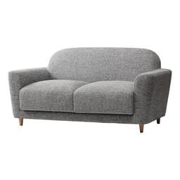 グレーの2人掛けソファ