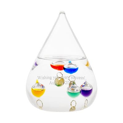 ガリレオ温度計 ドロップS