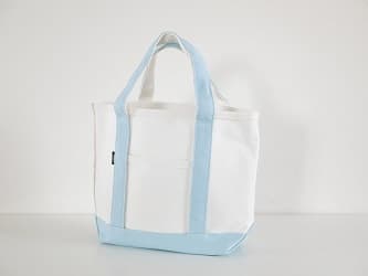 キャンバストートM ベビーブルー