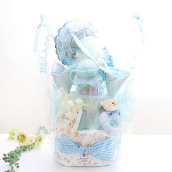 アナノカフェ おむつケーキ ll ブルー