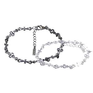 ペアブレスレット テンプル クロス