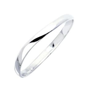 美しいシルバーのプラチナリング