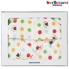 ミキハウス ホットビスケッツ バスローブ