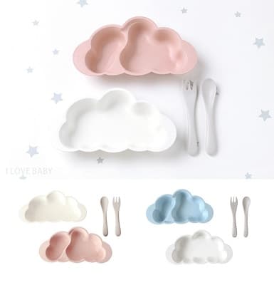 3色のプレートセット mamamanma