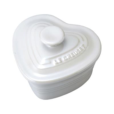 ル・クルーゼ ラムカン・ダムール（Ｓ・フタ付き） ホワイトラスター