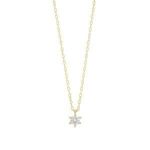 美しいダイヤモンド シスオングルネックレス