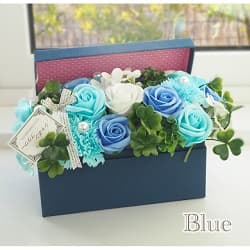 綺麗なBlueのソープフラワー ハーモニー