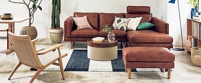 おしゃれな北欧風のインテリアルーム