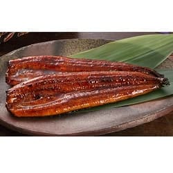 お皿に移した うなぎ蒲焼 長焼2尾