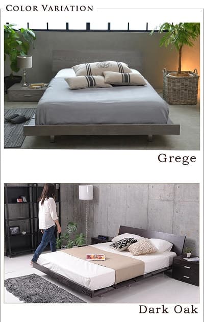 お洒落なCASA_HILSのローベッド