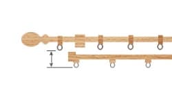 二重レールの段差