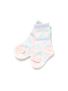 ベビーソックス 雲 ピーチ