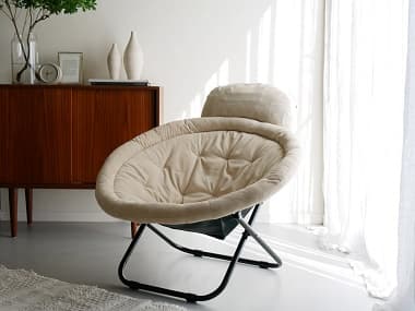 2way フォールディングチェア ベージュ