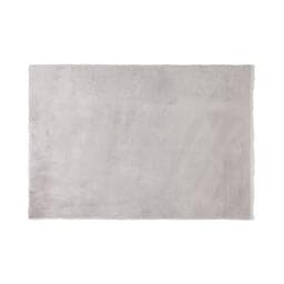 グレーの四角いラグマット