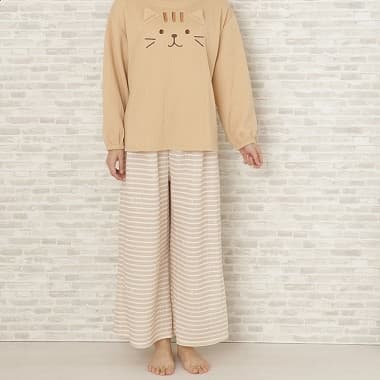 FukuFukuNyanko ソフトキルトパジャマ チャチャ