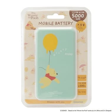 パッケージ入りのプーさん / モバイルバッテリー