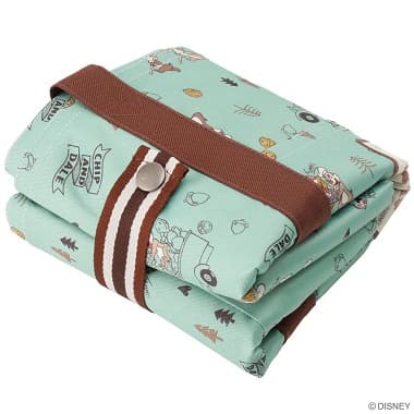 コンパクトに折りたたんだ チップ&デール 保冷保温お買いものバッグ