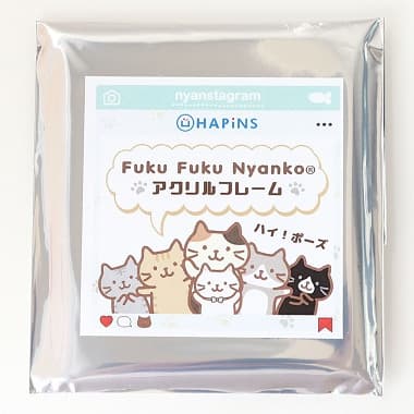 HAPiNS FukuFukuNyanko アクリルフレーム ハイ!ポーズ