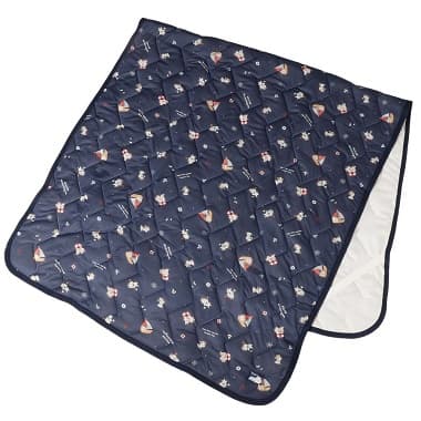 fukufukunyanko 接触冷感敷きパッド ネイビー