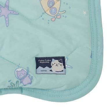 FukuFukuNyanko リゾート接触冷感ピローパッド タグ部分