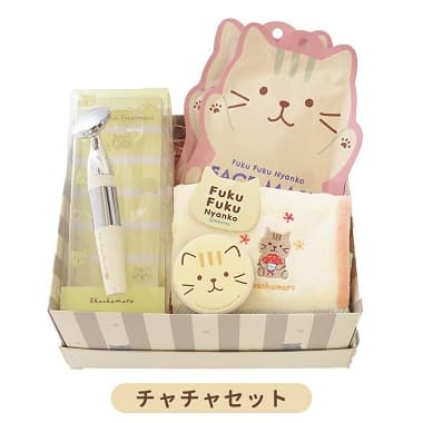 FukuFukuNyankoギフト にゃんと！美容セット チャチャセット