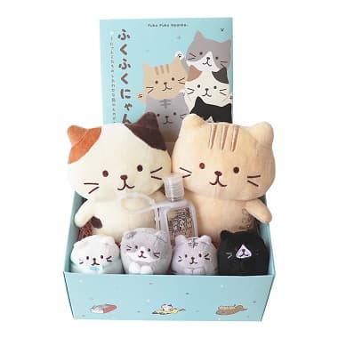 FukuFukuNyankoギフト 絵本登場キャラセット