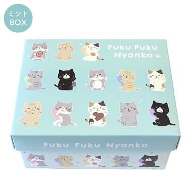 FukuFukuNyankoギフト ステンレスマグセット ミントBOX