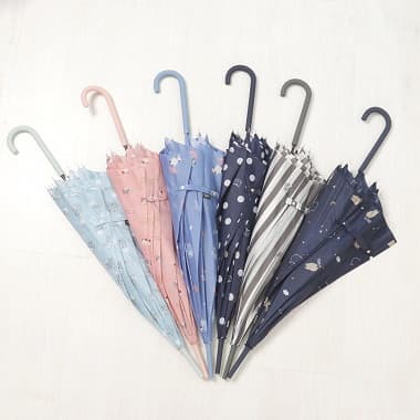 FukuFukuNyanko ジャンプ長傘 全6種類