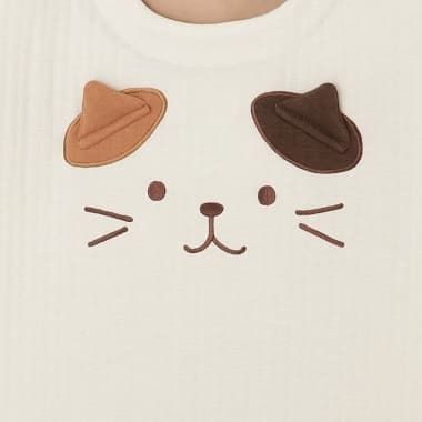 FukuFukuNyanko ソフトキルトパジャマ ミケのデザイン
