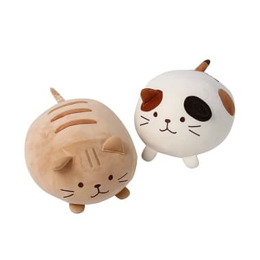 FukuFukuNyanko まるまるクッション チャチャとミケ