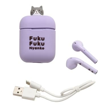 FukuFukuNyanko ワイヤレスイヤホン ハッチセット