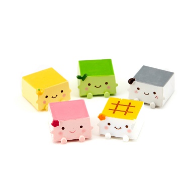 5種類のはんなり豆腐バスボール