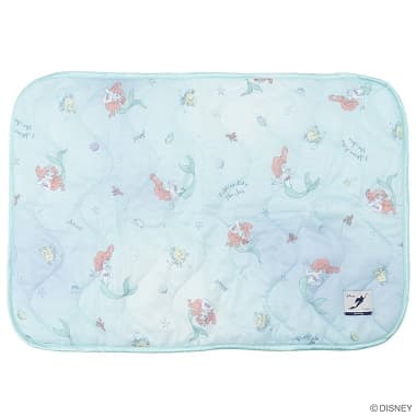 リトル・マーメイド 接触冷感ピローパッド ブルー