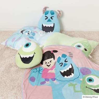 モンスターズ・インク フェイスクッションやごろ寝クッション