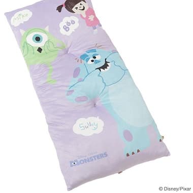 モンスターズ・インク ごろ寝クッション パープル×ピンク
