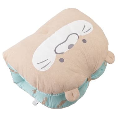 折りたたんだ ふかふかのカワウソごろ寝クッション