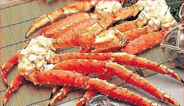 赤くて美味しそうなボイルたらばがに足 大・3kg