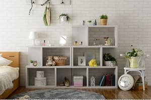 ラックシェルフでお部屋をコーディネート