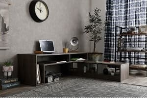 テレビ台 ローボードをPC用デスクとして利用