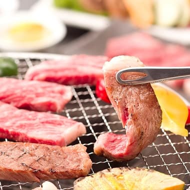 網で焼く A5等級神戸牛 焼肉・BBQ セットのお肉