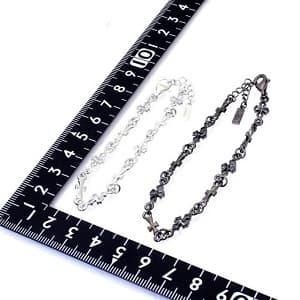 物差しとPair-bracelet テンプル クロス