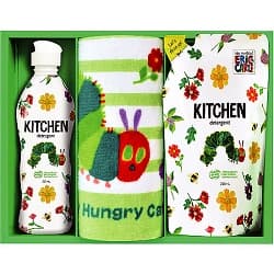 はらぺこあおむしキッチン洗剤タオルセット