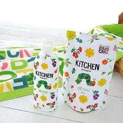 はらぺこあおむしキッチン洗剤タオルセット 2