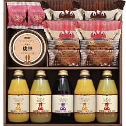 ロディ ジュース&スイーツセット(名前入れ)