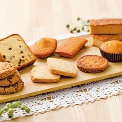 お皿に盛ったひととえスイーツファクトリー 16号