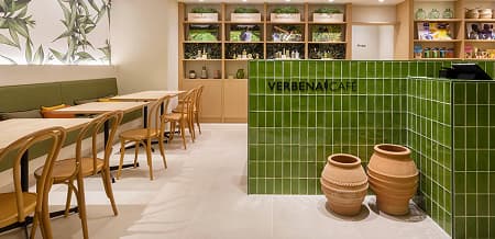 ロクシタン 表参道店 ヴァーベナカフェ