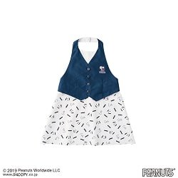お食事エプロン peanuts 5 crew blue 2